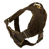 Tracking Nylon Bull Terrier Harness with Comfortable Chest Plate Tracking Nylon Bull Terrier Harness with Comfortable Chest Plate