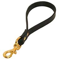 Short Leather Bull Terrier Leash for Better Control  Short Leather Bull Terrier Leash for Better Control