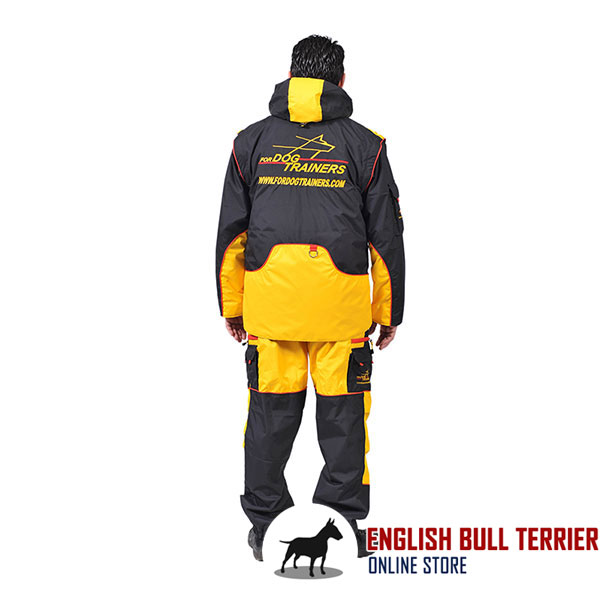 Membrane Fabric Training Suit with Back Pockets