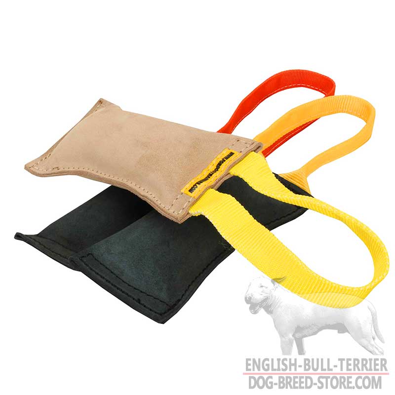 Leather hotsell dog tug